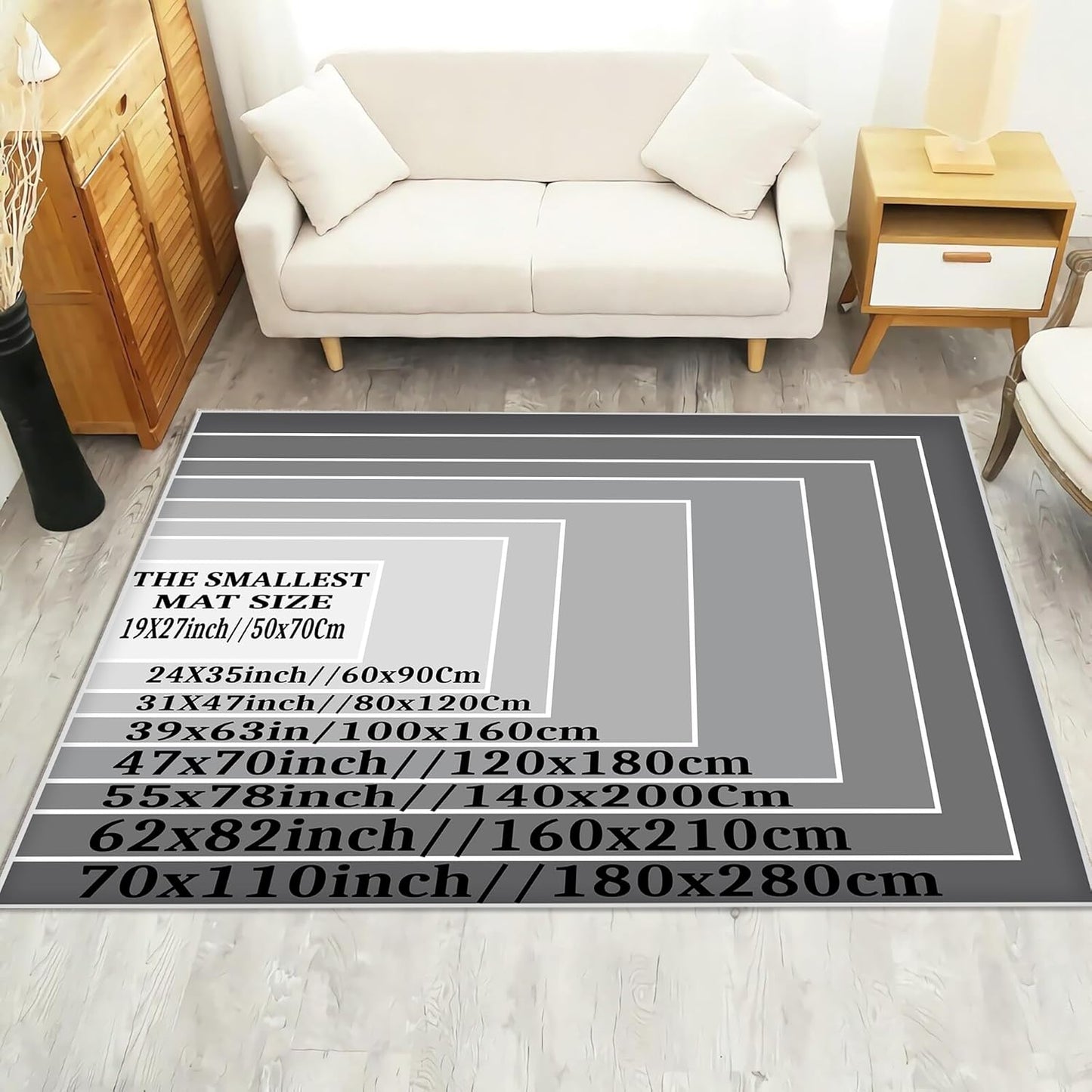 Game Rug, Basketball Court Carpet, Children Play Time, Half Basketball Court,Floor Decor Carpet,SPOR Play Mat,Gift, Washable Rug (70X110inch//180x280Cm)