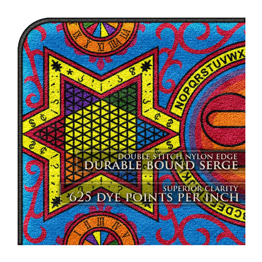 Flagship Carpets Games That Teach Activity Educational Area Rug, Design with Games, Numbers, Letters for Kids Room Mat, Children's Classroom or Playroom Carpet, 12' x 18', Multicolor
